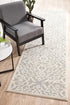 Chrome Lydia Silver Runner Rug - Floorsome - CHROME COLLECTION - CRO - LYD - SIL - 300X80 - CHROME COLLECTION