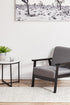 Chrome Lydia Silver Runner Rug - Floorsome - CHROME COLLECTION - CRO - LYD - SIL - 300X80 - CHROME COLLECTION