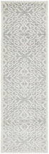 Chrome Lydia Silver Runner Rug - Floorsome - CHROME COLLECTION - CRO - LYD - SIL - 300X80 - CHROME COLLECTION