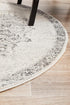 Chrome Rita Silver Round Rug - Floorsome - CHROME COLLECTION