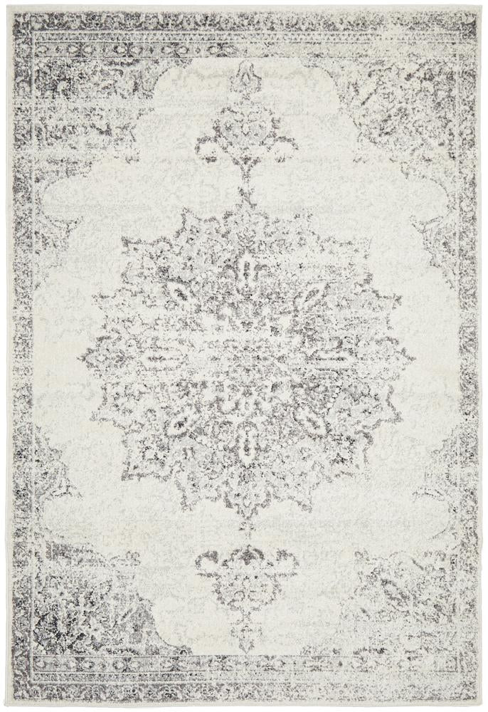 Chrome Rita Silver Rug - Floorsome - CHROME COLLECTION - CRO - RIT - SIL - 230X160 - CHROME COLLECTION
