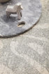 Chrome Savannah Silver Round Rug - Floorsome - CHROME COLLECTION - CRO - SAV - SIL - 150X150 - CHROME COLLECTION