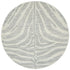Chrome Savannah Silver Round Rug - Floorsome - CHROME COLLECTION - CRO - SAV - SIL - 150X150 - CHROME COLLECTION