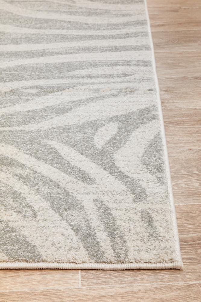 Chrome Savannah Silver Rug - Floorsome - CHROME COLLECTION - CRO - SAV - SIL - 230X160 - CHROME COLLECTION