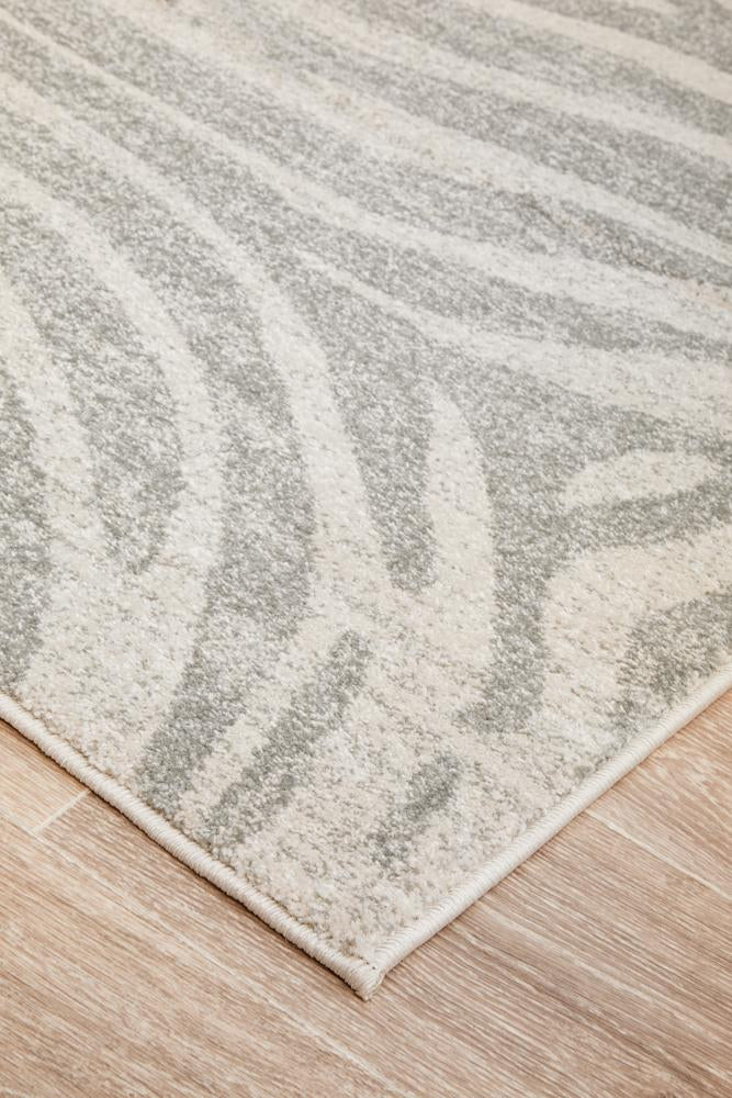 Chrome Savannah Silver Rug - Floorsome - CHROME COLLECTION - CRO - SAV - SIL - 230X160 - CHROME COLLECTION