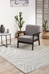 Chrome Savannah Silver Rug - Floorsome - CHROME COLLECTION - CRO - SAV - SIL - 230X160 - CHROME COLLECTION