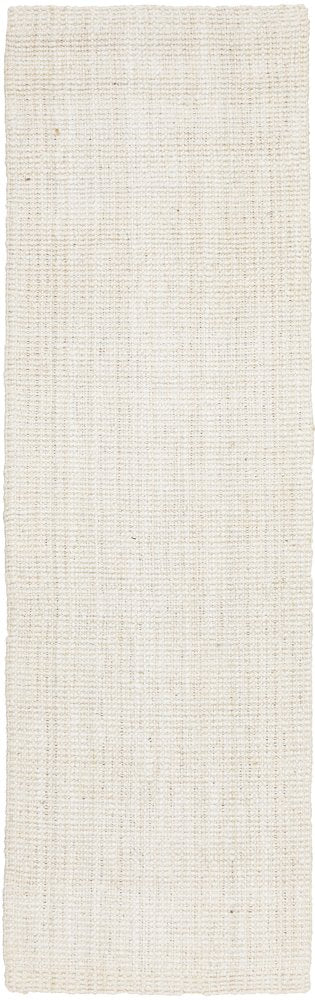 Chunky Natural Fiber Barker Bleach Runner Rug - Floorsome - Flatweave - ATR - BKR - BCH - 300X80 - Flatweave
