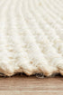 Chunky Natural Fiber Barker Bleach Runner Rug - Floorsome - Flatweave - ATR - BKR - BCH - 300X80 - Flatweave