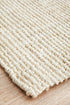 Chunky Natural Fiber Barker Bleach Runner Rug - Floorsome - Flatweave - ATR - BKR - BCH - 300X80 - Flatweave
