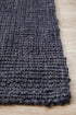 Chunky Natural Fiber Barker Navy Rug - Floorsome - Flatweave - ATR - BKR - NAV - 220X150 - Flatweave