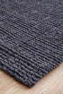 Chunky Natural Fiber Barker Navy Runner Rug - Floorsome - Flatweave - ATR - BKR - NAV - 300X80 - Flatweave
