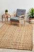 Chunky Natural Fiber Barker Rug - Floorsome - Flatweave - ATR - BKR - NAT - 220X150 - Flatweave