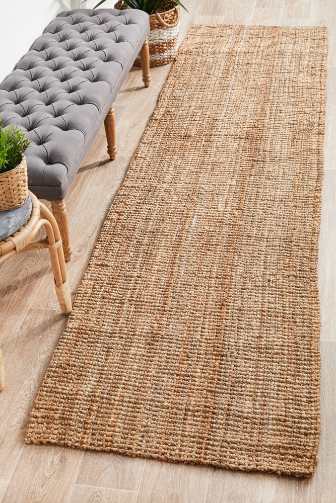 Chunky Natural Fiber Barker Runner Rug