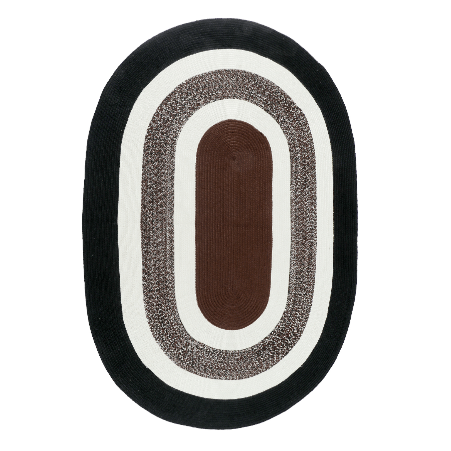 Churchill Oval Multicoloured Indoor Outdoor Rug - Floorsome - PETCHRCHLOVL120 - 