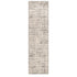 Clara Distressed Diamonds Cream Charcoal Rug - Floorsome - Area Rug - CLAR803C100 - Area Rug