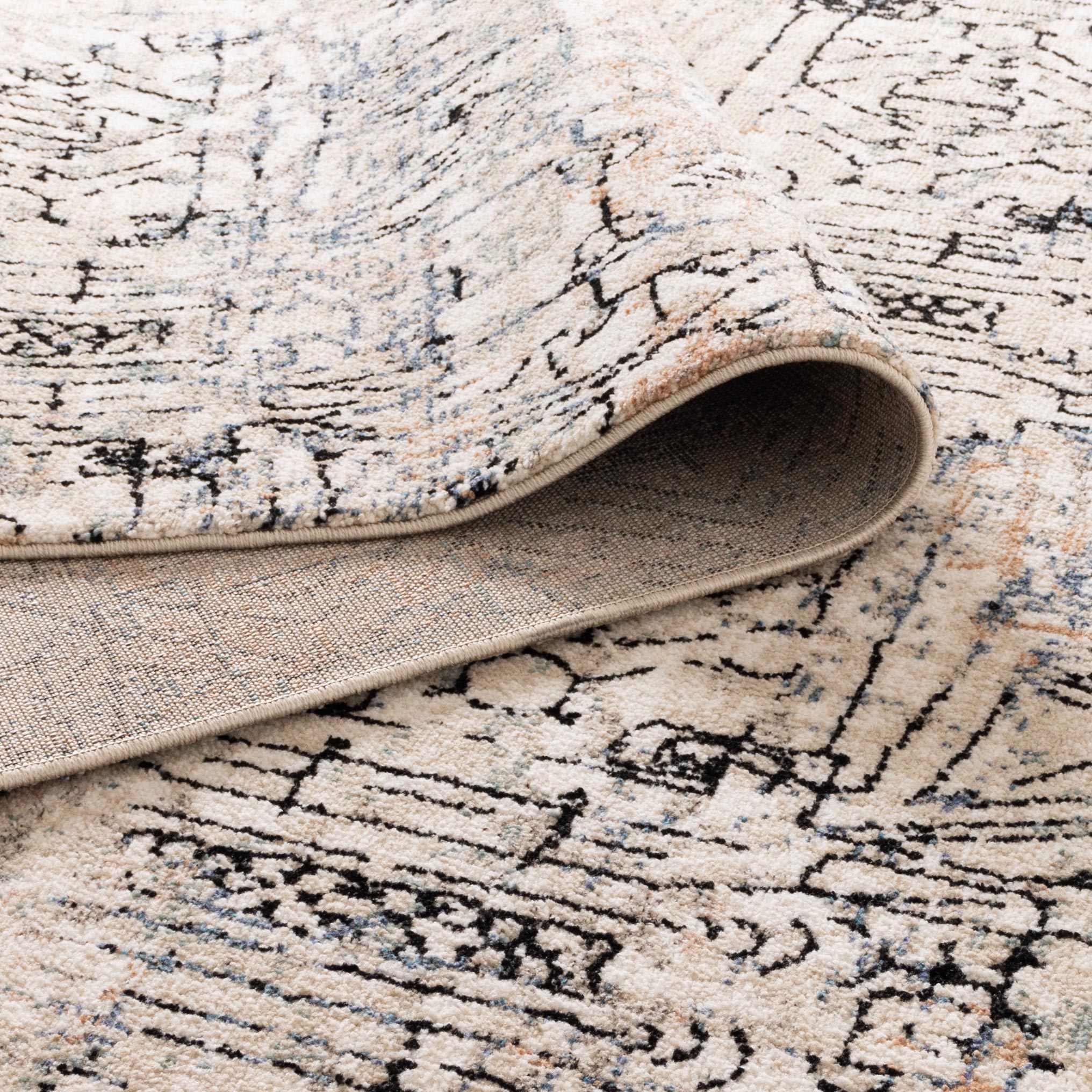 Clara Graffiti Multi Rug - Floorsome - Area Rug - CLAR160C105 - Area Rug