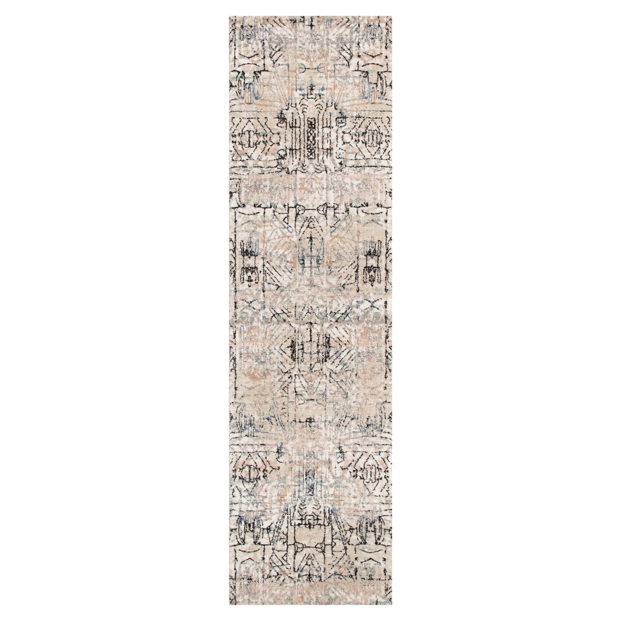 Clara Graffiti Multi Rug - Floorsome - Area Rug - CLAR803C105 - Area Rug