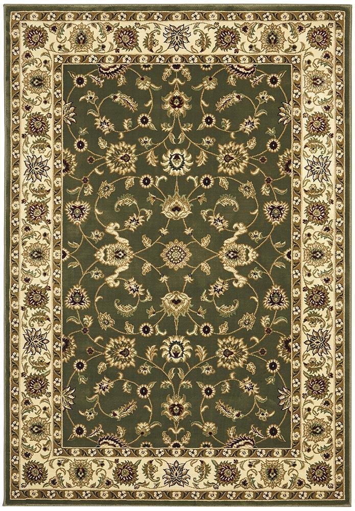 Classic Rug Green with Ivory Border - Floorsome - Traditional - SYD - 1 - GI - 150X80 - Traditional