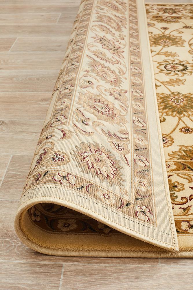 Classic Rug Ivory with Ivory Border - Floorsome - Traditional - SYD - 1 - II - 150X80 - Traditional