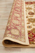 Classic Rug Ivory with Red Border - Floorsome - Traditional - SYD - 1 - IR - 150X80 - Traditional