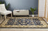 Classic Rug Navy with Ivory Border - Floorsome - Traditional - SYD - 1 - NI - 150X80 - Traditional