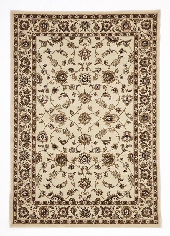 Classic Runner Rug Ivory with Ivory Border - Floorsome - Traditional - SYD - 1 - II - 300X80 - Traditional