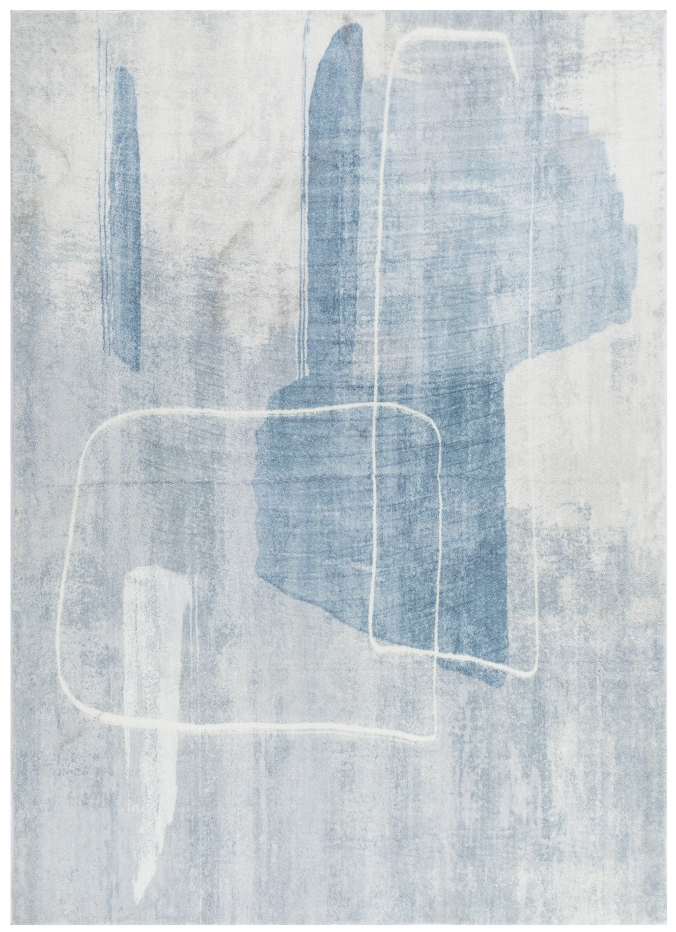 Cloud Abstract Blue - Floorsome - Rug - FAIR12002 - Rug