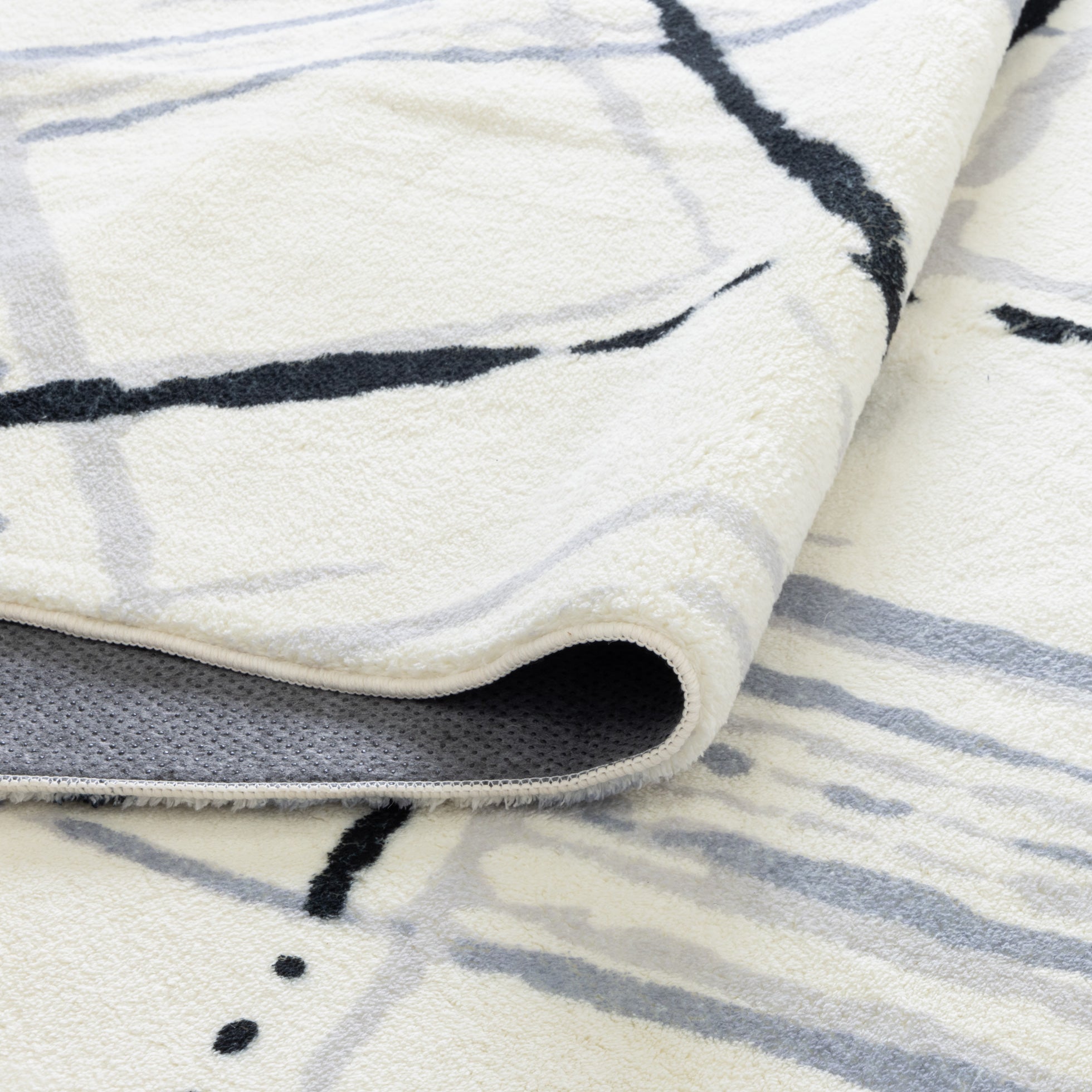 Cloud Geo Cream Blue - Floorsome - Rug - FAIR12004 - Rug