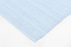 Coastal Indoor Out door Rug Star Sky Blue White - Floorsome - Outdoor