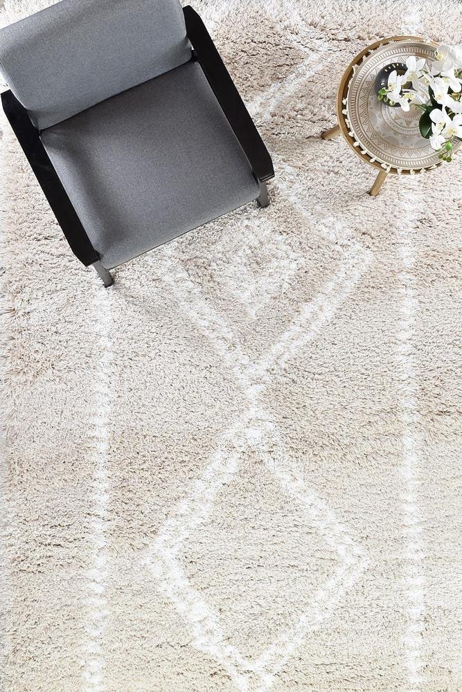 Cobi Shaggy Beige Rug 8745A - Floorsome - SHAGGY - MASCOT - 8745A - BEIGE - BEIGE - 80X150 - SHAGGY
