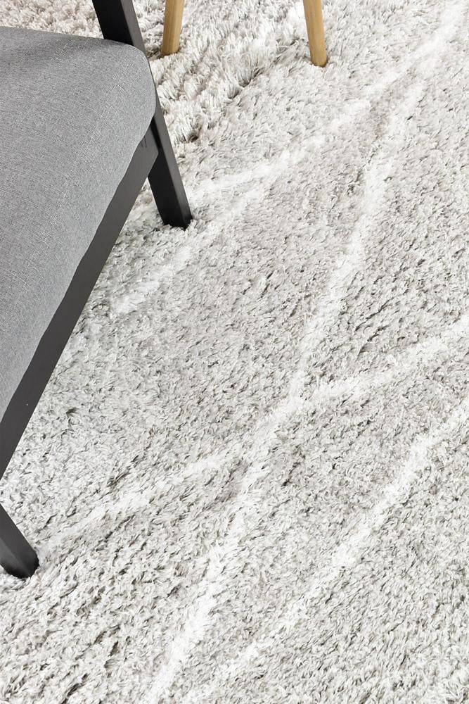 Cobi Shaggy Light Grey Rug 8741A - Floorsome - SHAGGY - MASCOT - 8741A - L.GREY - L.GREY - 80X150 - SHAGGY