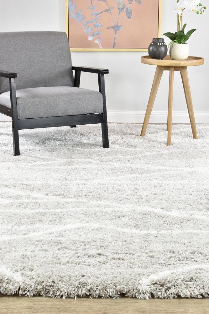 Cobi Shaggy Light Grey Rug 8741A - Floorsome - SHAGGY - MASCOT - 8741A - L.GREY - L.GREY - 80X150 - SHAGGY