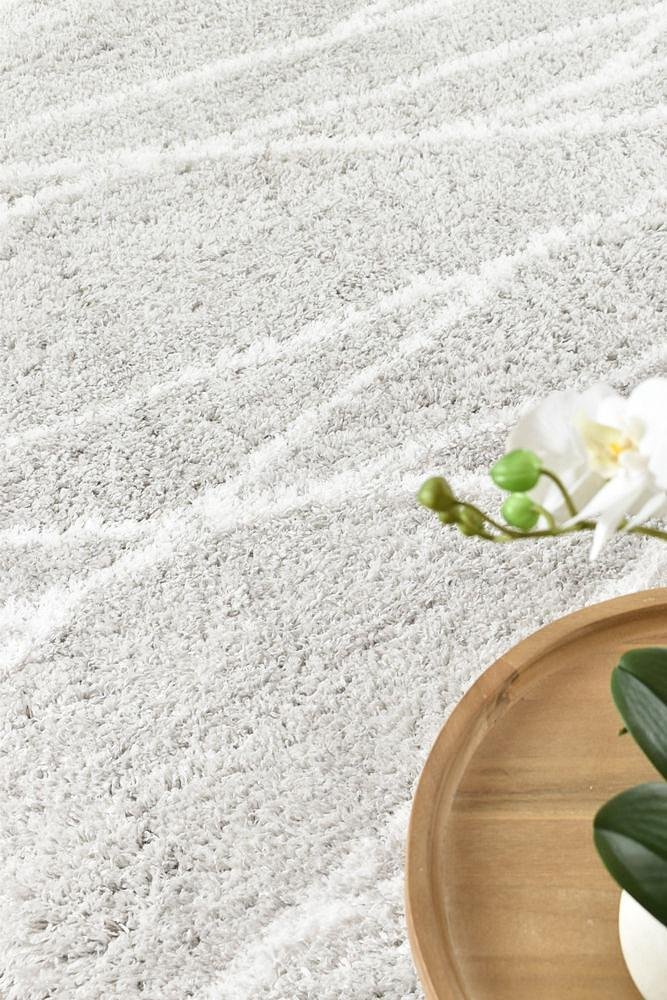 Cobi Shaggy Light Grey Rug 8741A - Floorsome - SHAGGY - MASCOT - 8741A - L.GREY - L.GREY - 80X150 - SHAGGY