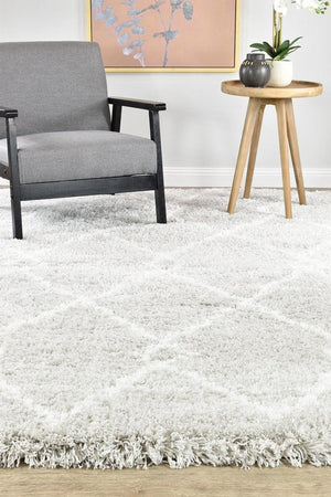 Cobi Shaggy Light Grey Rug 8744A - Floorsome - SHAGGY