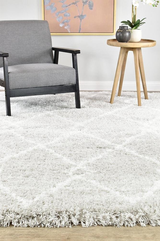 Cobi Shaggy Light Grey Rug 8744A - Floorsome - SHAGGY - MASCOT - 8744A - L.GREY - L.GREY - 80X150 - SHAGGY