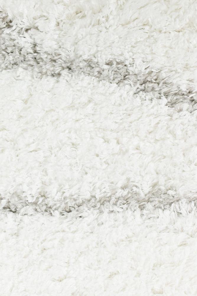 Cobi Shaggy White Rug 8741A - Floorsome - Shag - MASCOT - 8741A - WHITE - WHITE - 80X150 - Shag