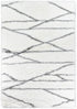 Cobi Shaggy White Rug 8741A - Floorsome - Shag - MASCOT - 8741A - WHITE - WHITE - 80X150 - Shag