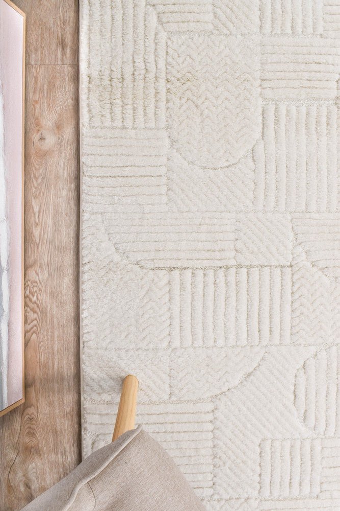 COLORADO 2912A Cream Runner - Floorsome - RUNNER - COLA-A2912A-CREAM-80X400 - RUNNER