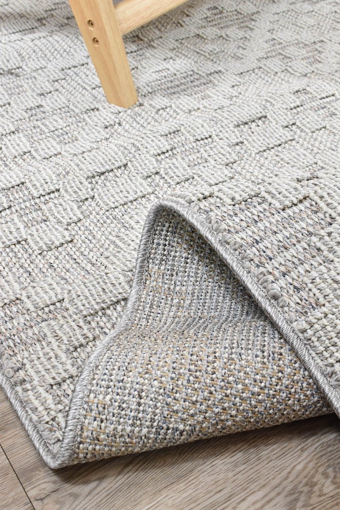 Colorado Diamonds Light Grey - Floorsome - INDOOR/OUTDOOR - BERLIN - 0C837B - LGREY - 80X150 - INDOOR/OUTDOOR