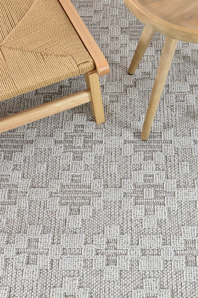 Colorado Diamonds Light Grey - Floorsome - INDOOR/OUTDOOR - BERLIN - 0C837B - LGREY - 80X150 - INDOOR/OUTDOOR