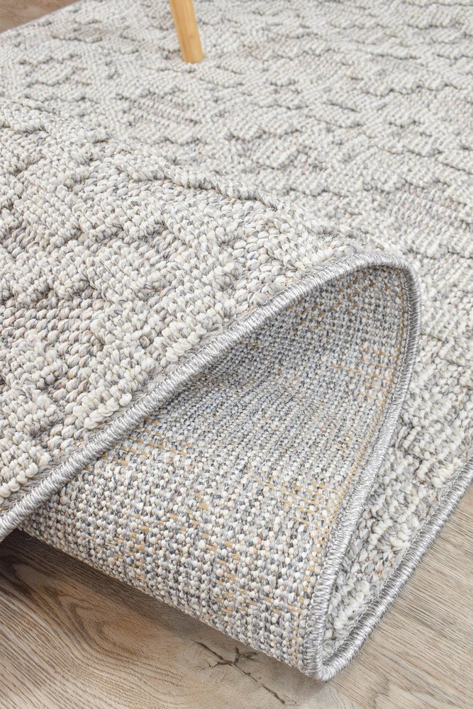 Colorado Mountains Runner Light Grey - Floorsome - RUNNER - BERLIN - 0C837B - LGREY - 80X300 - RUNNER