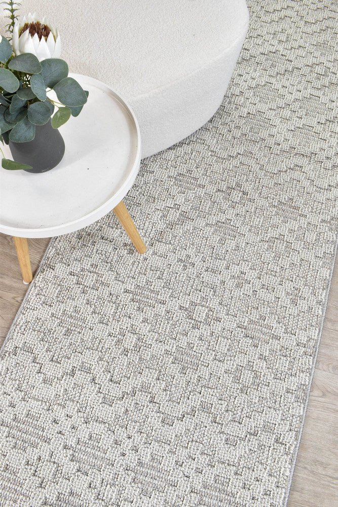 Colorado Mountains Runner Light Grey - Floorsome - RUNNER - BERLIN - 0C837B - LGREY - 80X300 - RUNNER