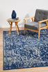 Contrast Navy Transitional Rug - Floorsome - Modern - EVO - 253 - NAVY - 230X160 - Modern