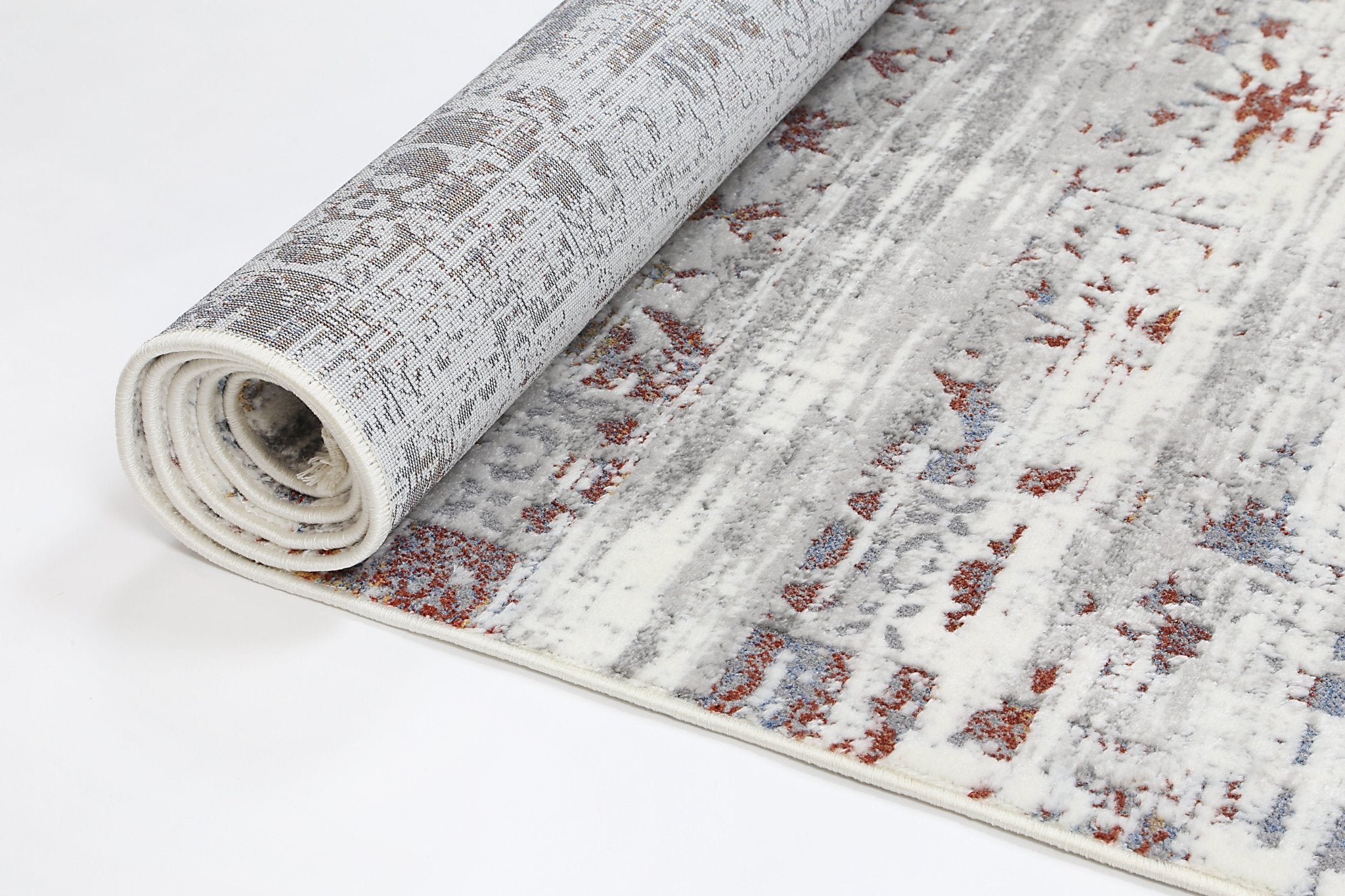 Cordelia Classic Grey Multi Rug - Floorsome - Rug - BOHE16002GMUL - Rug