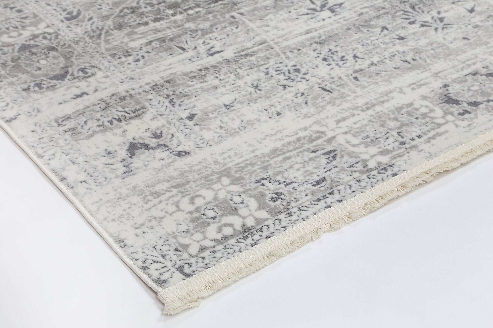 Cordelia Classic Grey Rug - Floorsome - Rug - BOHE16002GREY - Rug