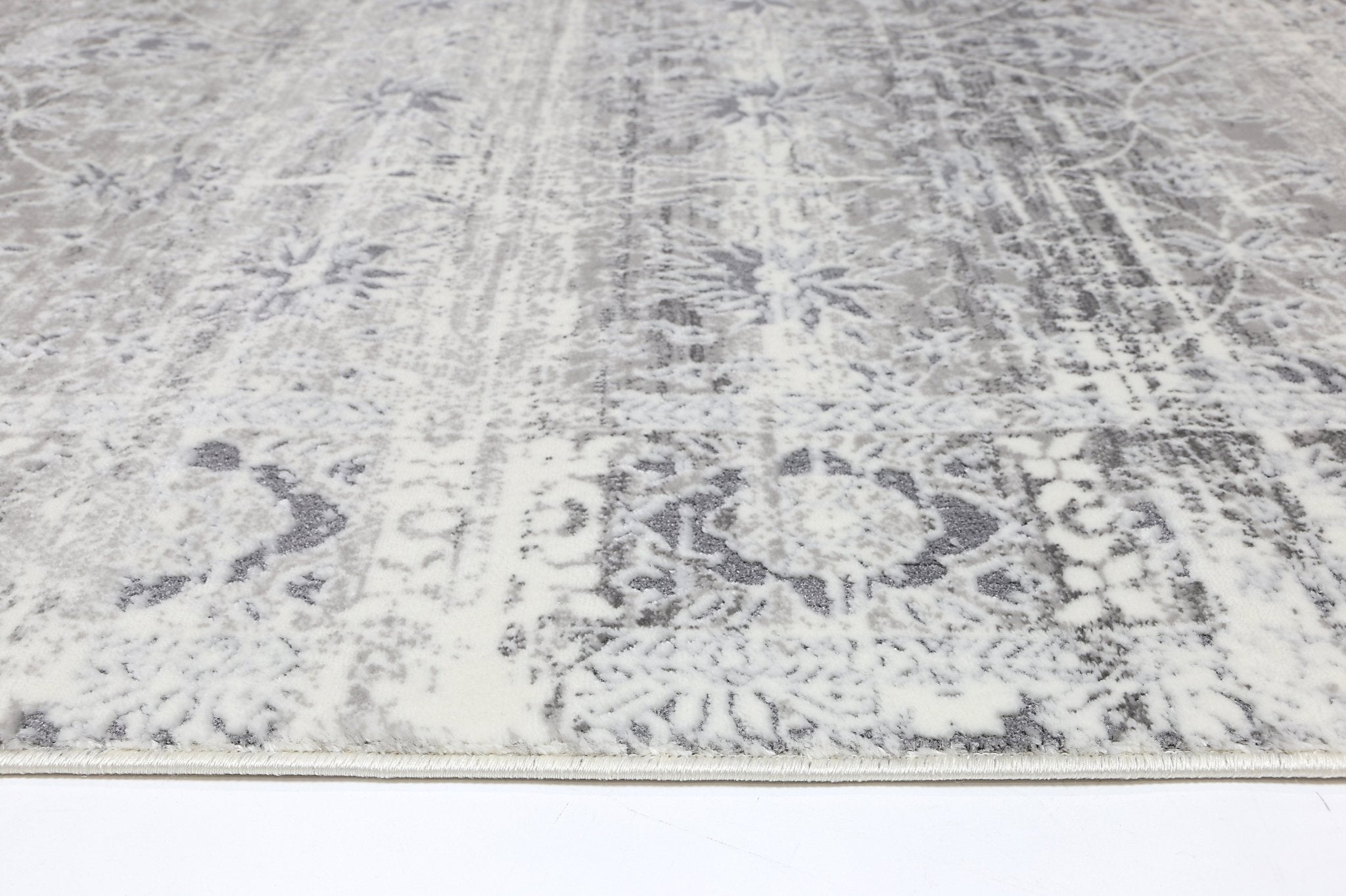 Cordelia Classic Grey Rug - Floorsome - Rug - BOHE16002GREY - Rug