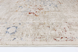 Cordelia Classic Vintage Beige Multi Rug - Floorsome - Rug