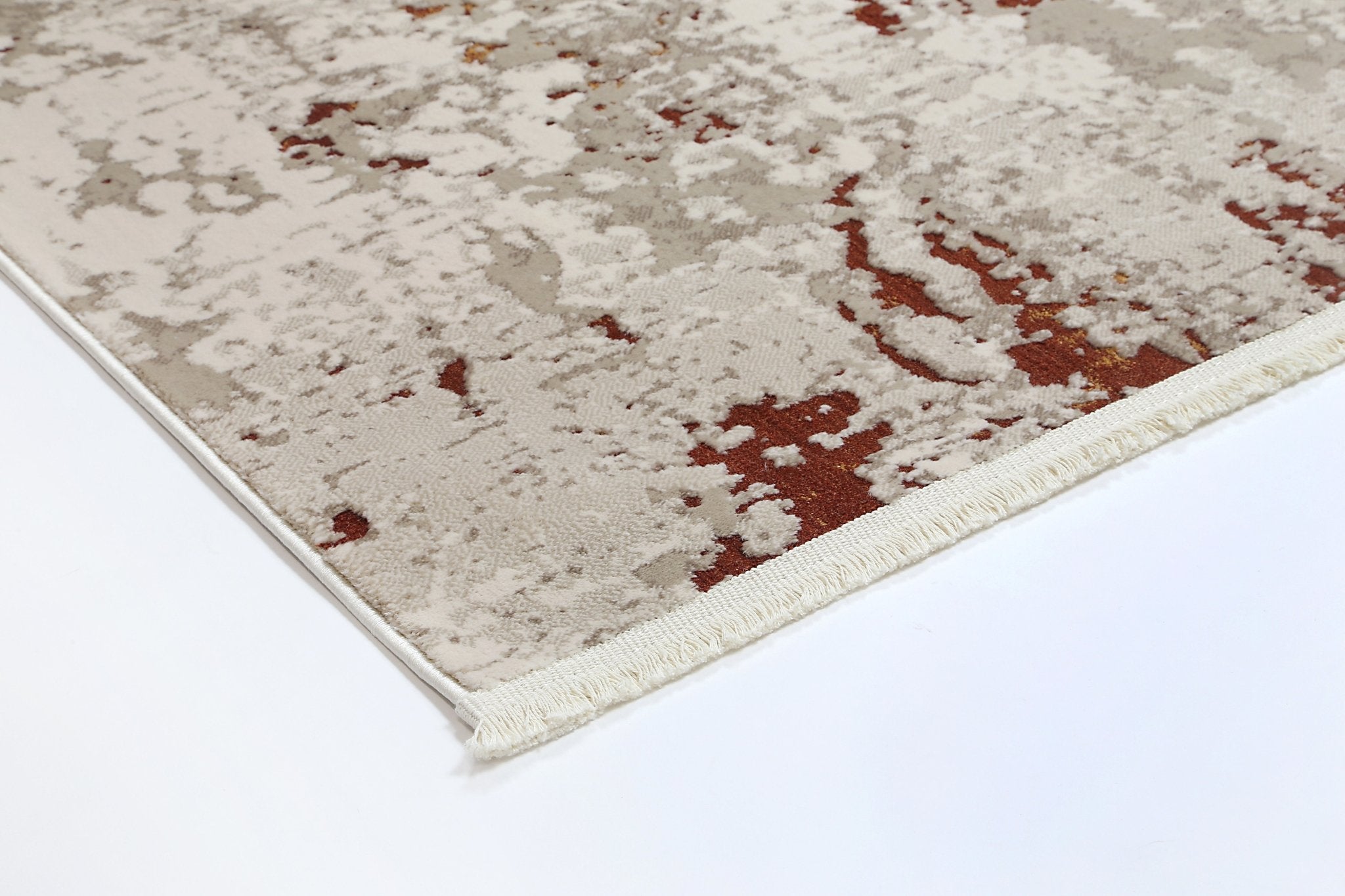 Cordelia One Modern Beige Terracotta Rug - Floorsome - Rug - BOHE16001BTER - Rug