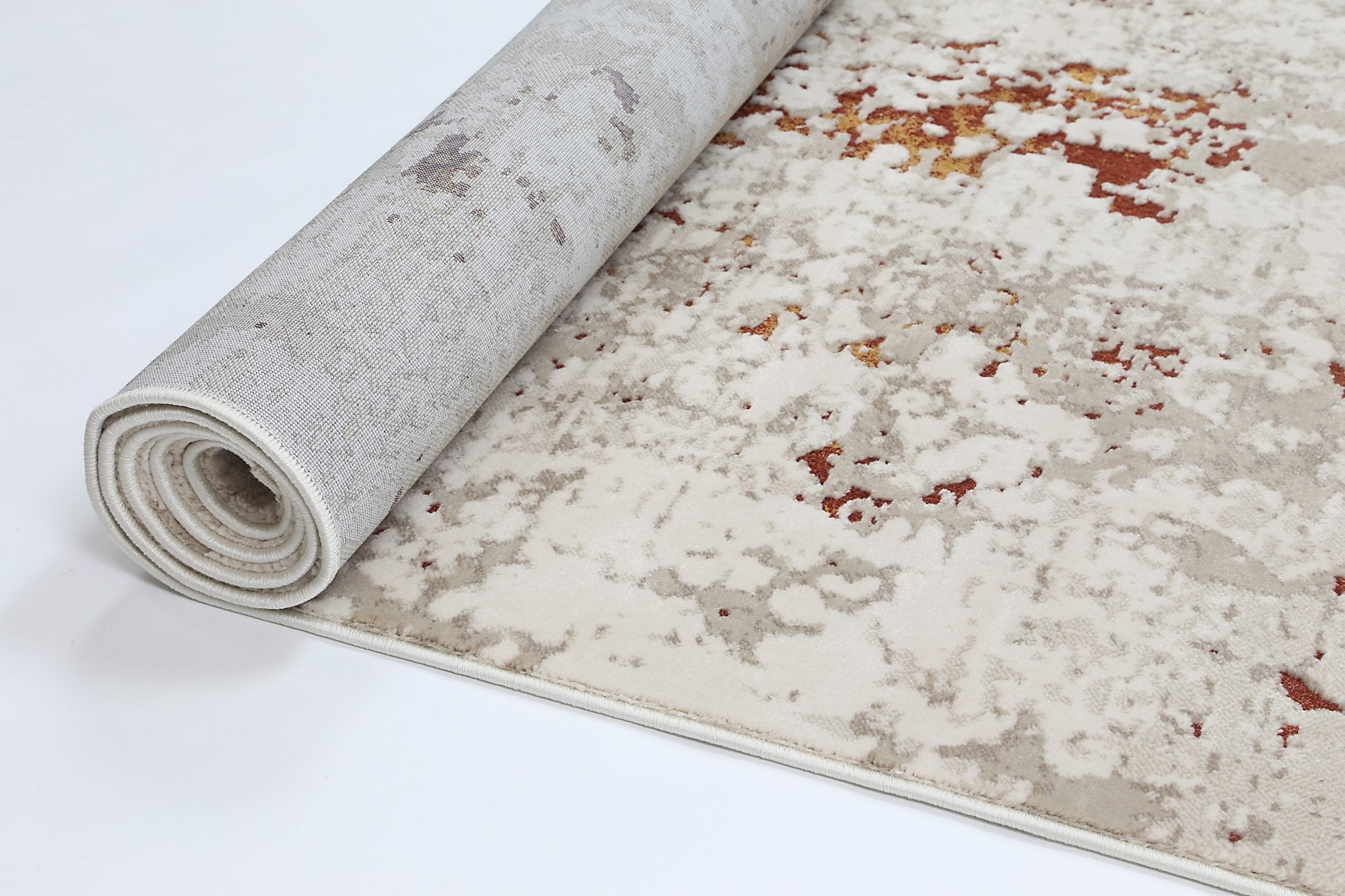 Cordelia One Modern Beige Terracotta Rug - Floorsome - Rug - BOHE16001BTER - Rug