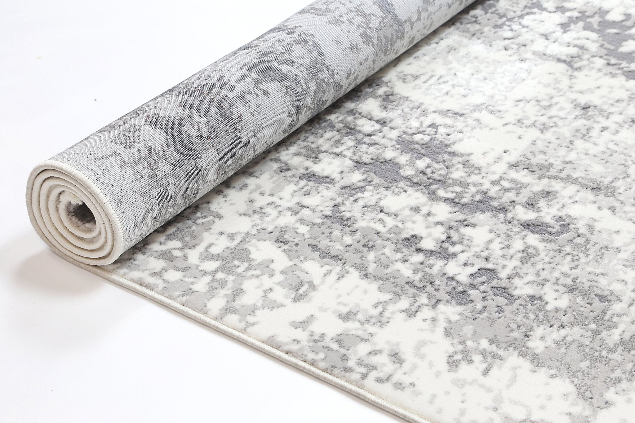 Cordelia One Modern Grey Rug - Floorsome - Rug - BOHE16001GREY - Rug
